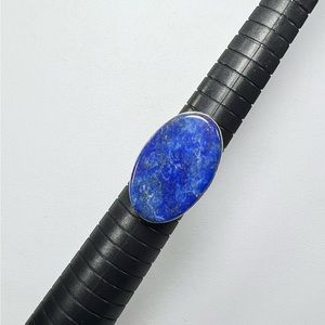 Lapis Lazuli 925 Gemstone Ring size 8.25